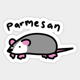 Parmesan Possum Sticker